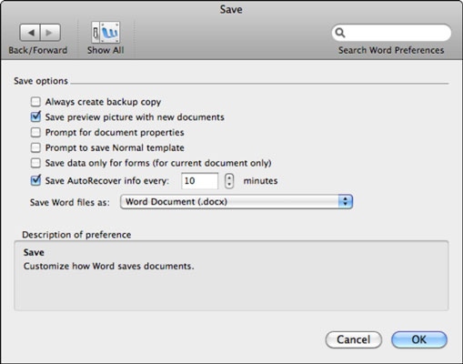 Word For Mac Auto Recovery After Shutdown