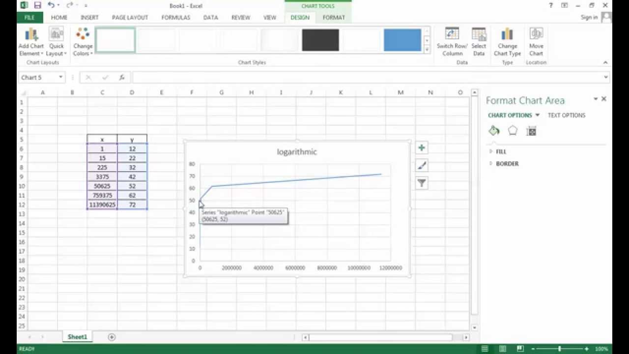 How to make a graph in excel